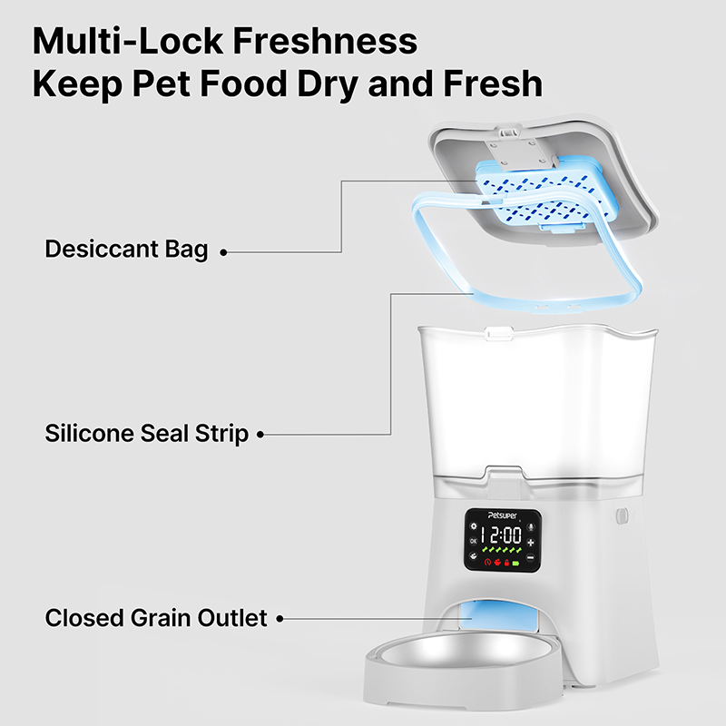 Bluetooth pet feeder