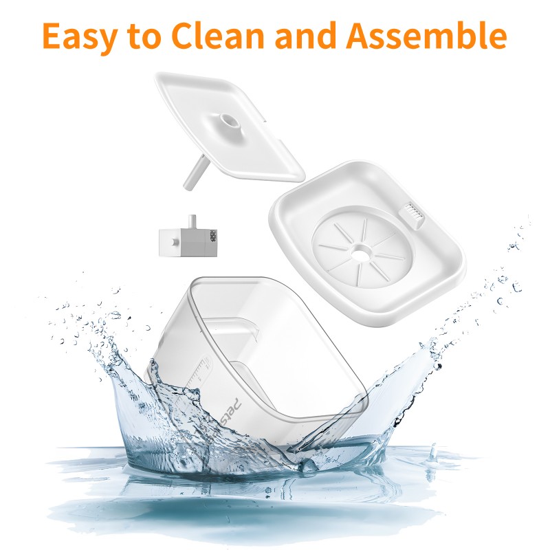 filtered pet water fountain