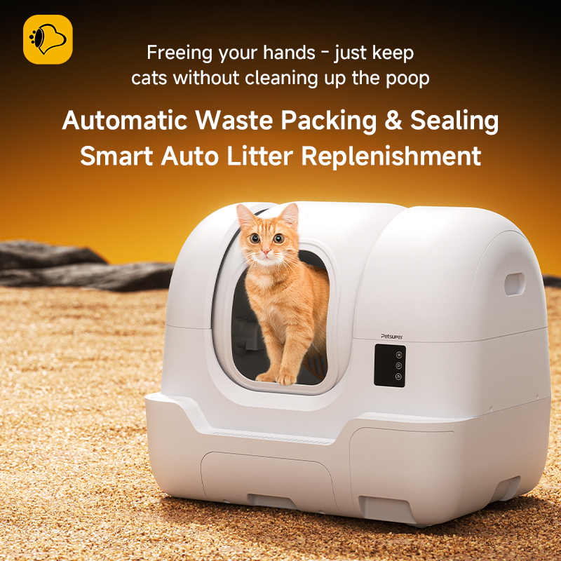 automatic litter box with app control