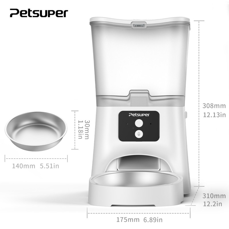 APP controlled pet feeder for cats