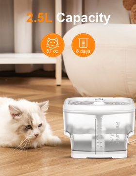 automatic pet water fountain with filter
